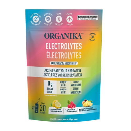 Organika Health Products Variety Pack Electrolyte 30 ea