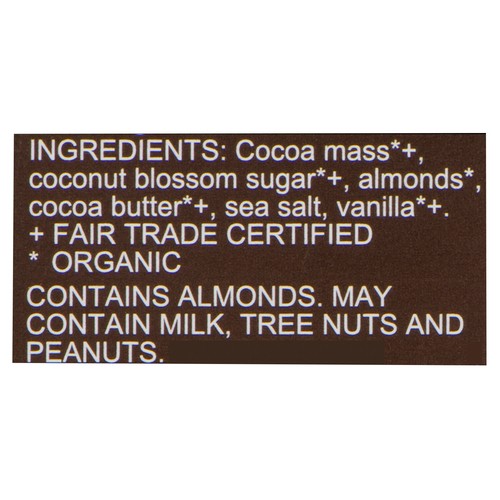 Zazubean Salty Bar Sea Salt & Almonds 85 g