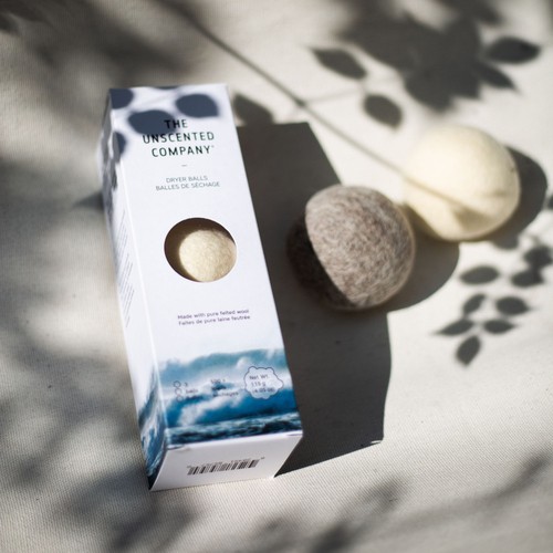 The Unscented Company Dryer Balls Box of 3 units