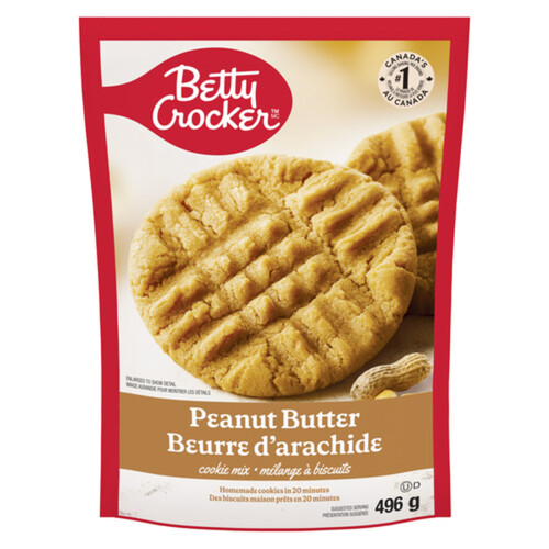 Betty Crocker Peanut Butter Cookie Mix 496 g