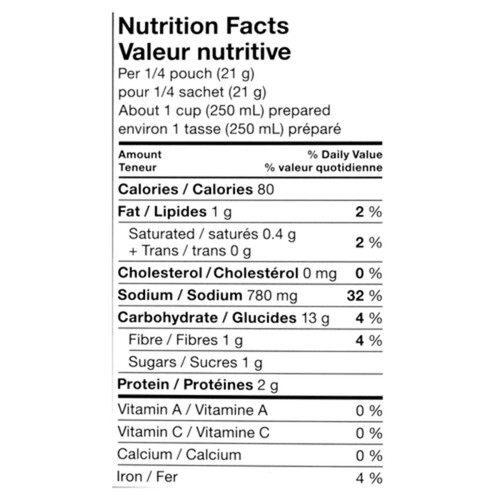 Voilà Online Grocery Delivery Lipton Chicken Noodle Soup Mix 4 Pack