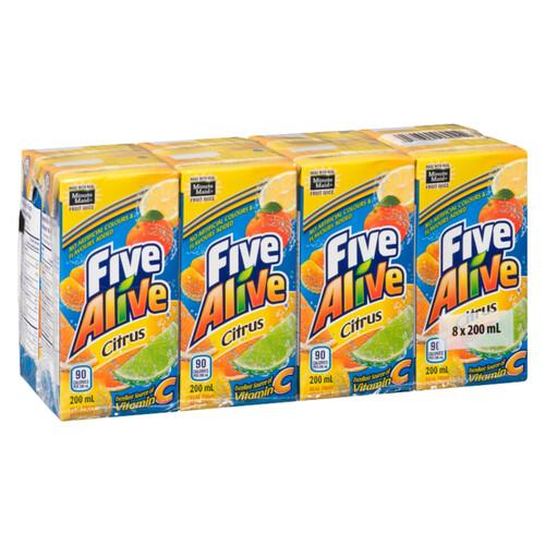 Five Alive Citrus Juice 8 x 200 ml