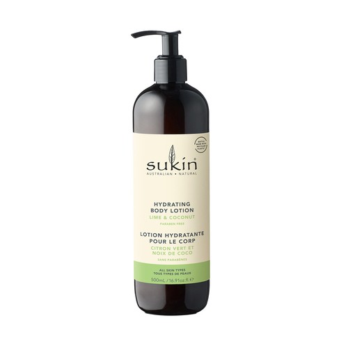 Sukin Hydrating Body Lotion Lime & Coconut 500 ml