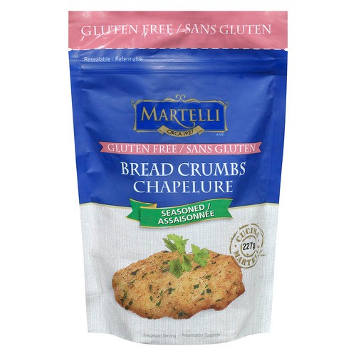 Martelli Gluten-Free Bread Crumbs Seasoned 227 g