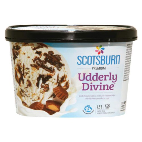 Scotsburn Ice Cream Udderly Divine 1.5 L