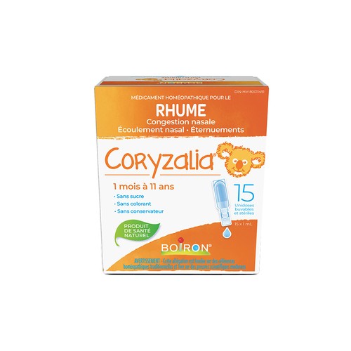 Boiron Coryzalia Cold Homeopathic Drops 15 ml
