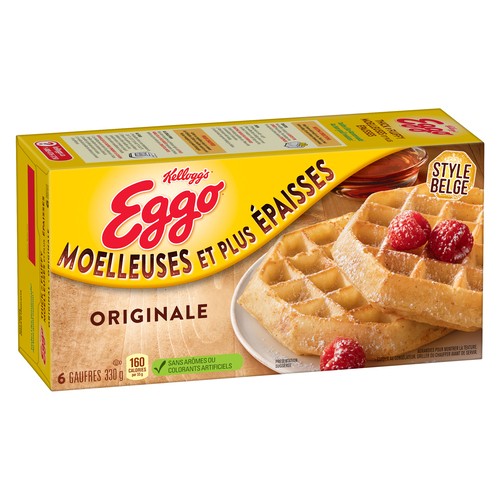 Kellogg's Eggo Frozen Waffles Thick & Fluffy 330 g