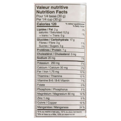 Cuisine Soleil Organic Chickpea Flour 700 g