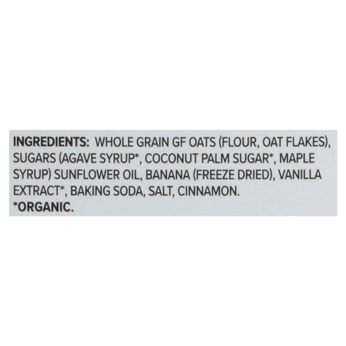 FreeYumm Dairy-Free Soft Baked Cookies Banana Maple 154 g