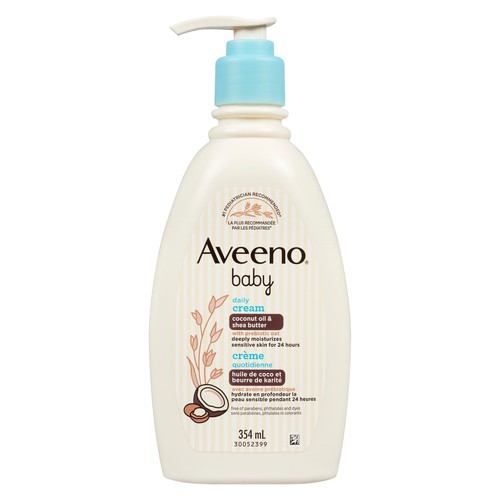 Aveeno Baby Daily Cream Coconut Oil & Shea Butter 354 ml