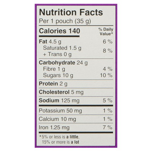 Dare Bear Paws Peanut-Free Soft Cookies Chocolate Chip 6 Pouches 210 g