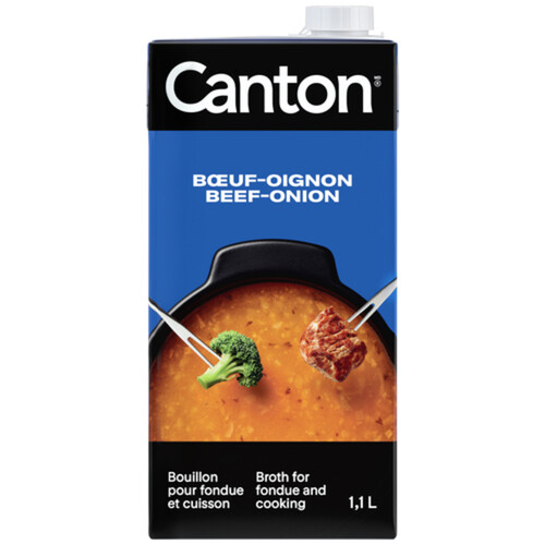 Canton Broth for Fondue and Cooking Beef-Onion 1.1 L