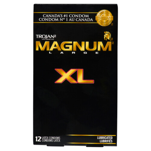 Trojan Magnum XL Condoms 12 Count