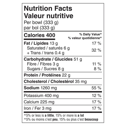 Marie Callender's Frozen Meal Bowl Lasagna With Meat Sauce 333 g