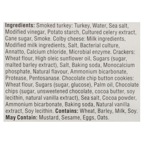 Greenfield Natural Meat Co. Natural Lunch Kit Turkey & Cheese 81 g