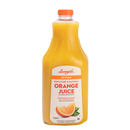 Longo's Orange Juice No Pulp 1.54 L