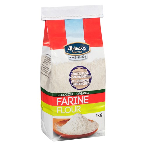 Unbleached Organic All Purpose Flour 1 KG