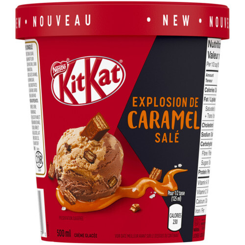 Kit Kat Frozen Ice Cream Salted Caramel 500 ml