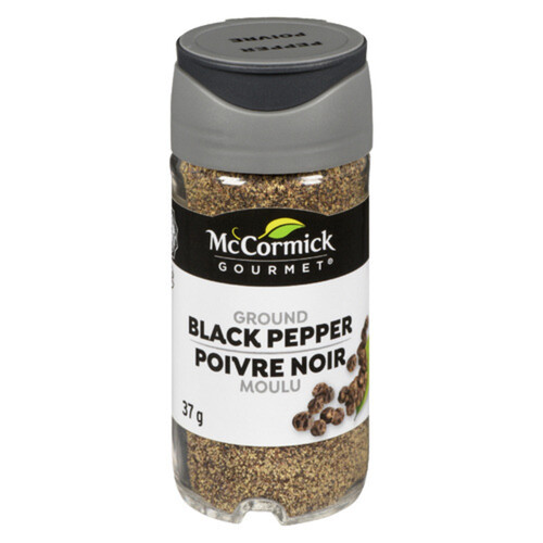 McCormick Gourmet Ground Black Pepper 37 g