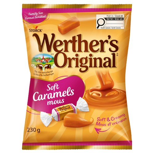 Werther's Original Candy Soft Creme Caramels 230 g