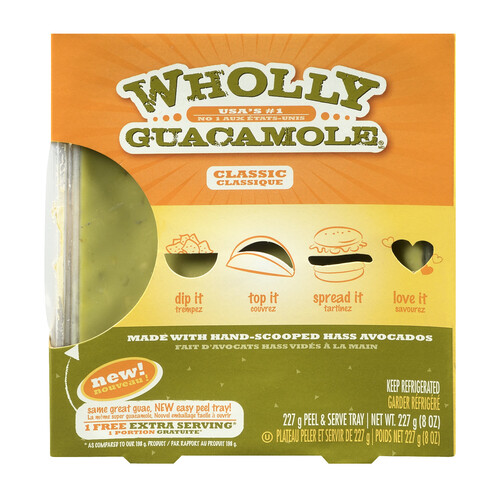 Wholly Guacamole Classic Tub 227 g