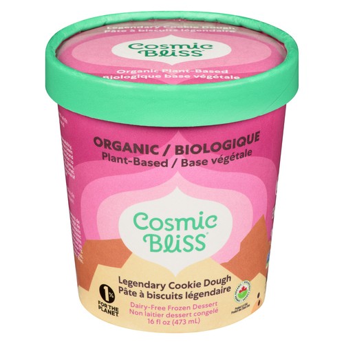 Cosmic Bliss Ice Cream Legendary Cookie Dough 473 ml