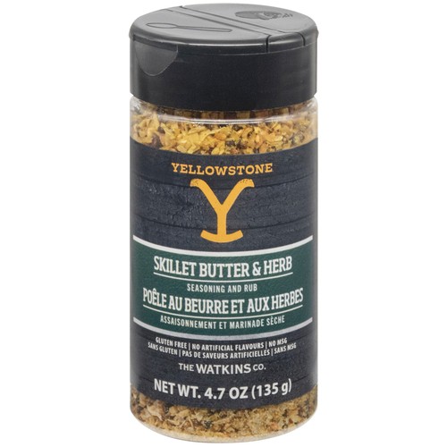 Watkins Yellowstone Seasoning Skillet Butter & Herb 135 g