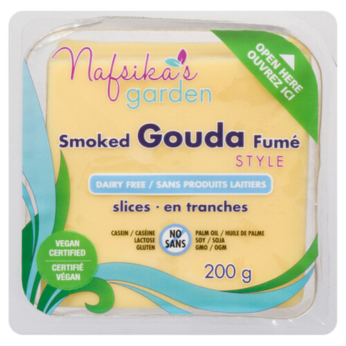 Nafsika's Garden Vegan Sliced Cheese Smoked Gouda 200 g