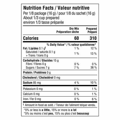 Jell-O Cooked Pie Filling Lemon 128 g