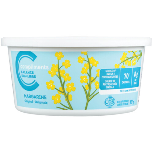 Compliments Balance Non-Hydrogenated Margarine Original 427 g