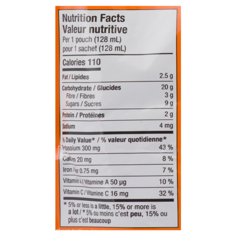 Love Child Organics Baby Food Mango Strawberry Coconut Cream 128 ml