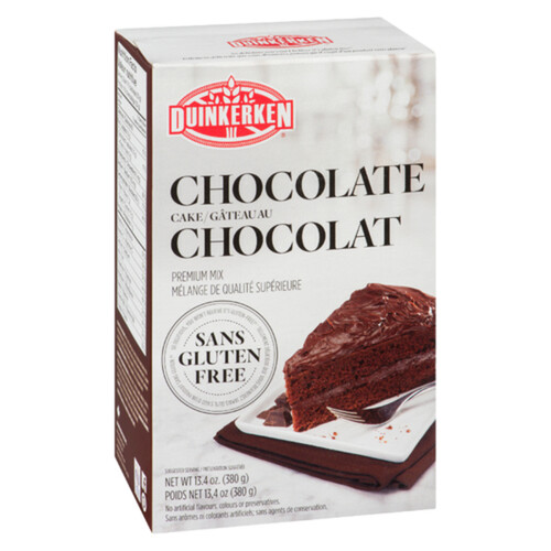 Duinkerken GlutenFree Premium Cake Mix Moist Chocolate 380 g Voilà