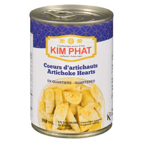 Kim Phat Artichoke Hearts Quarter 398 ml