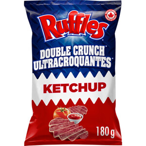 Ruffles Double Crunch Chips Ketchup 180 g