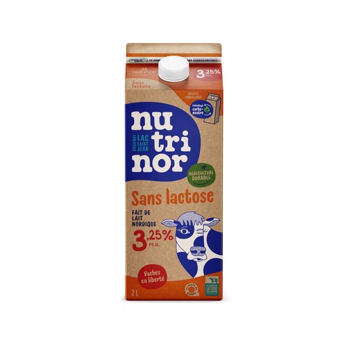 Nutrinor Lactose Free 3.25%  Milk  2 L