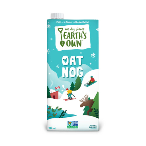 Earth's Own Plant Based Dairy-Free Oat Nog 946 ml