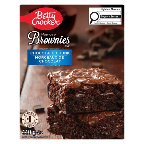 Betty Crocker Brownies Mix Chocolate Chunk 16 Servings 440 g