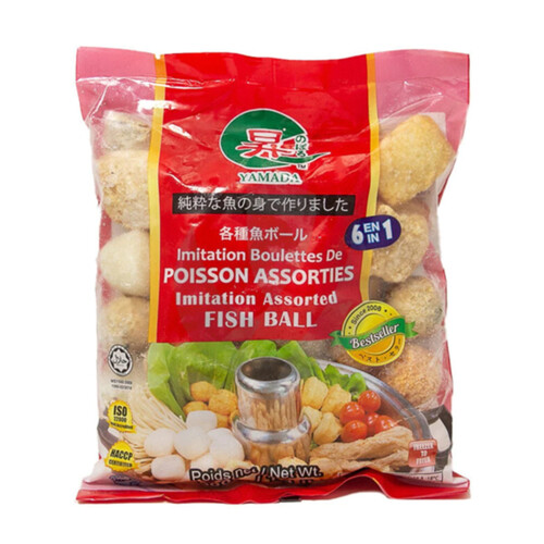 Yamada Frozen Imitation Fish Ball Assorted 450 g