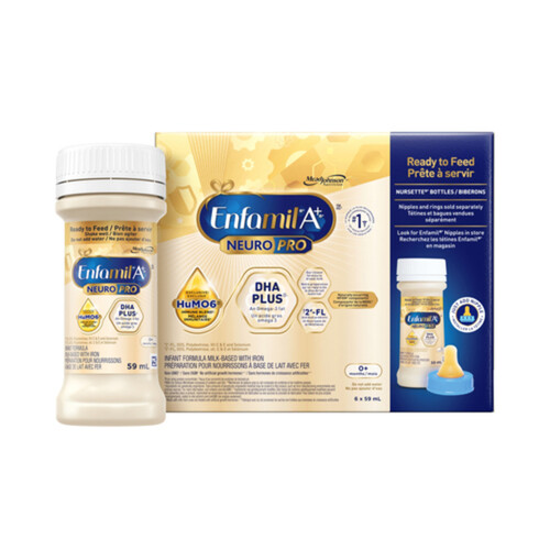 Enfamil A + Neuropro Baby Formula Ready To Feed 6 x 237 ml