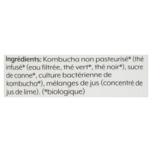 Wild Tea Kombucha Hard Lime 355 ml