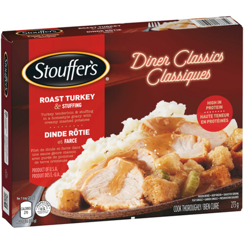 Stouffer's Frozen Diner Classics Turkey & Stuffing 273 g