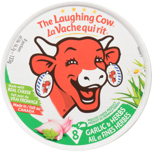 The Laughing Cow Cheese Garlic & Herb 133 g
