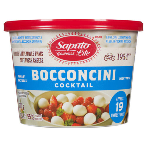 Saputo Bocconcini Cheese Light Cocktail 200 g