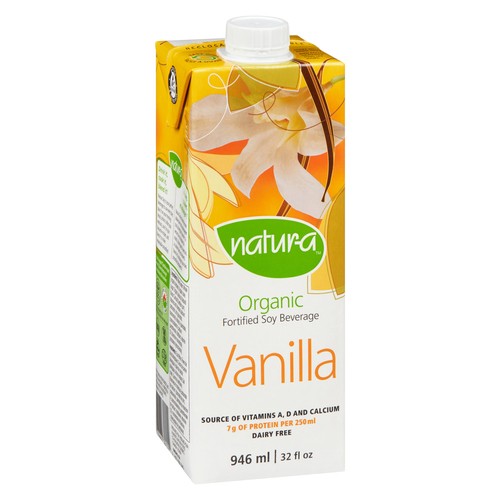 Natura Organic Soy Beverage Vanilla 946 ml