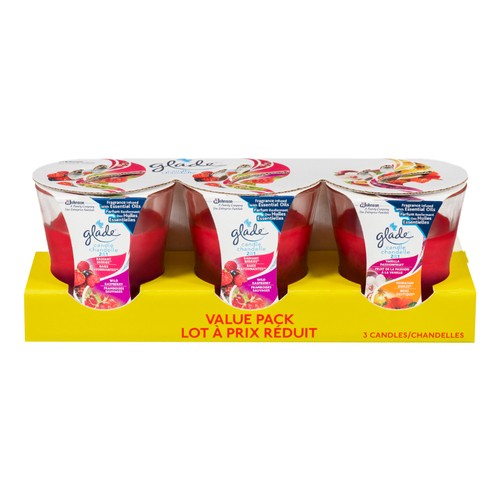 Glade Candle Jar Fruits 3 Pack