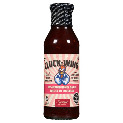 Sensations Hot Headed Wing Sauce Honey Garlic 350 ml