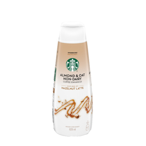 Starbucks Non-Dairy Creamer Almond & Oat Hazelnut 828 ml