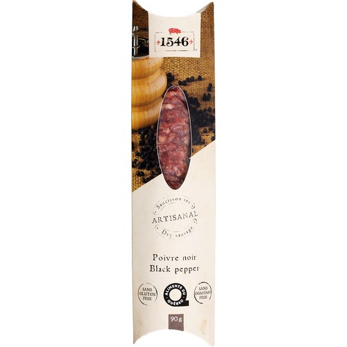 1546 Dry Sausage Black Pepper 90 g