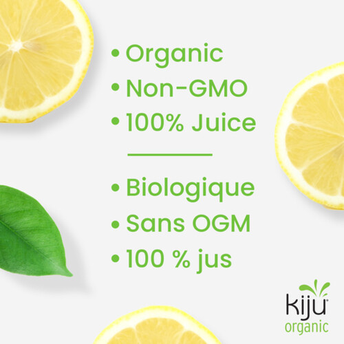 Kiju Organic Fruit Juice Lemonade 4 x 200 ml