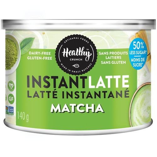 Healthy Crunch Gluten-Free Instant Latte Matcha 140 g